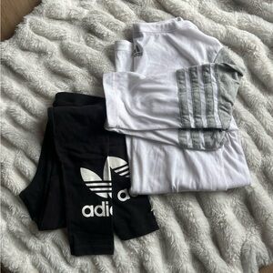 Adidas Tee & Leggings bundle